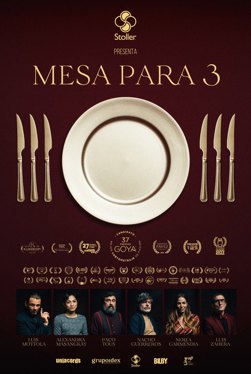 Movie poster for Table for 3 (2022)