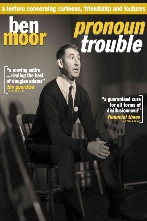 Movie poster for Ben Moor: Pronoun Trouble (2018)