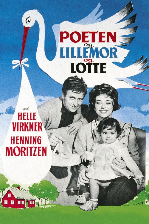 Movie poster for The Poet and Lillemor and Lotte (1960)