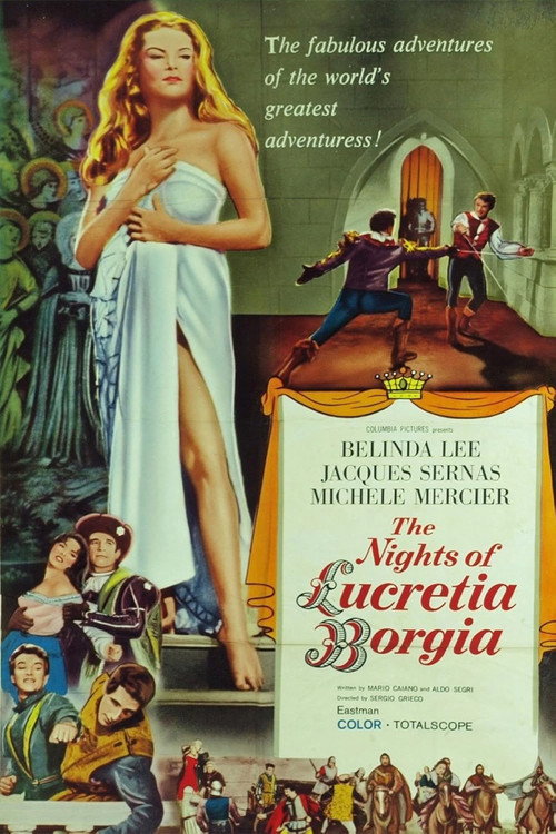 Movie poster for The Nights of Lucretia Borgia (1959)