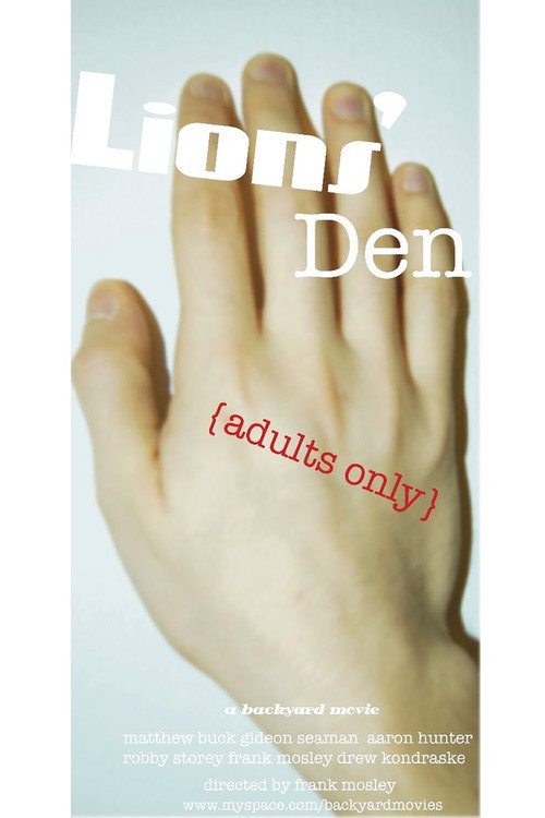 Movie poster for Lions' Den (2007)