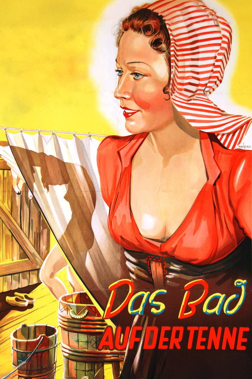 Movie poster for Das Bad auf der Tenne (1956)