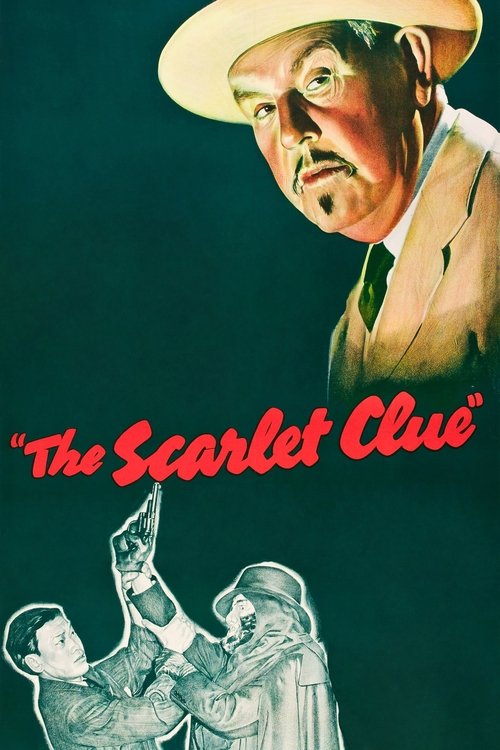 Movie poster for The Scarlet Clue (1945)