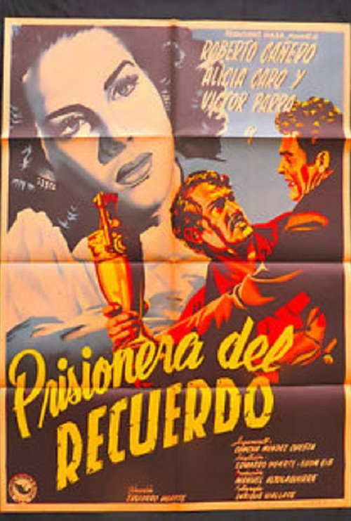 Movie poster for Prisionera del recuerdo (1952)