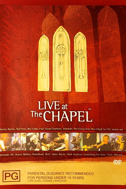 Movie poster for Live at the Chapel (2002)