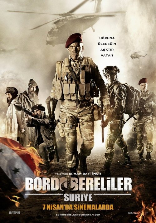 Movie poster for Bordo Bereliler: Suriye (2017)