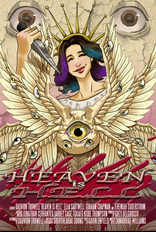 Movie poster for HEAVEN IS HELL (2024)