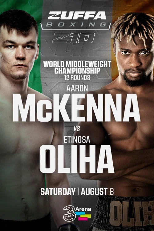 Movie poster for Aaron McKenna vs. Etinosa Oliha (2026)