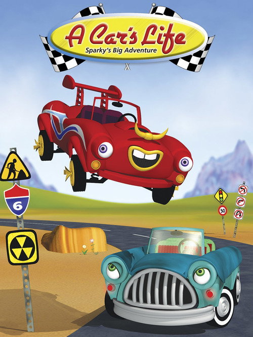 Movie poster for A Car's Life: Sparky's Big Adventure (2006)