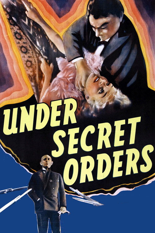 Movie poster for Under Secret Orders (1937)