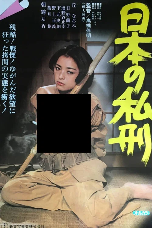 Movie poster for Japanese Lynching (1981)