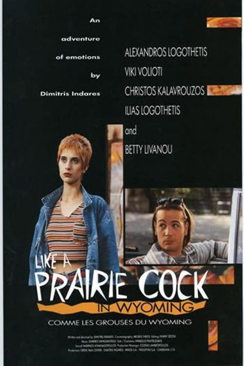 Movie poster for Like a Prairie Cock in Wyoming (1996)