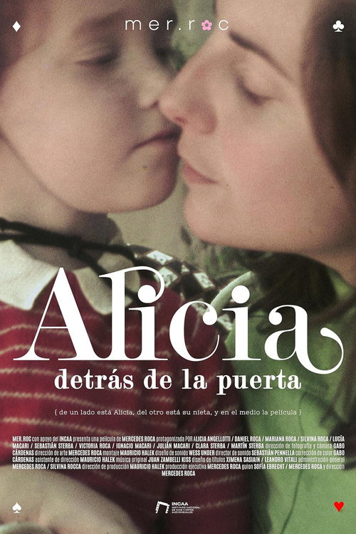 Movie poster for Alicia detrás de la puerta (2025)