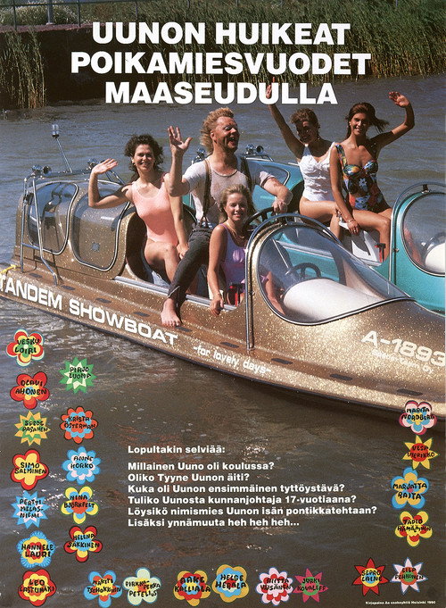 Movie poster for Uunon huikeat poikamiesvuodet maaseudulla (1990)