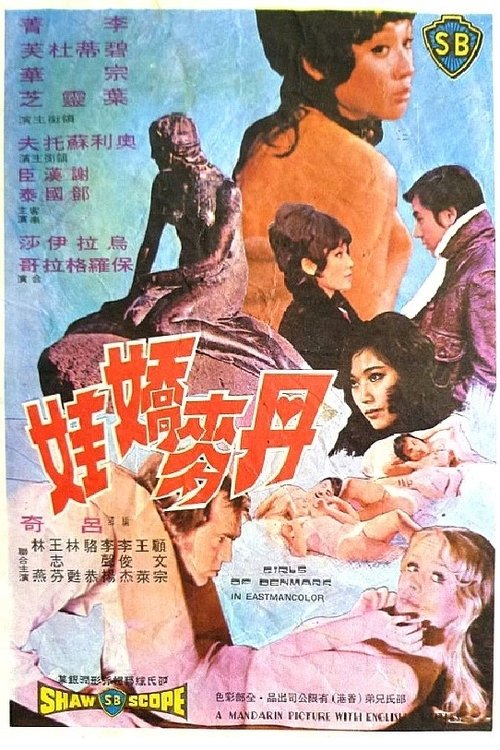Movie poster for Sexy Girls of Denmark (1973)