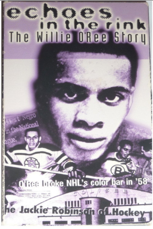 Movie poster for Echoes in the Rink: The Willie O'Ree Story (1998)