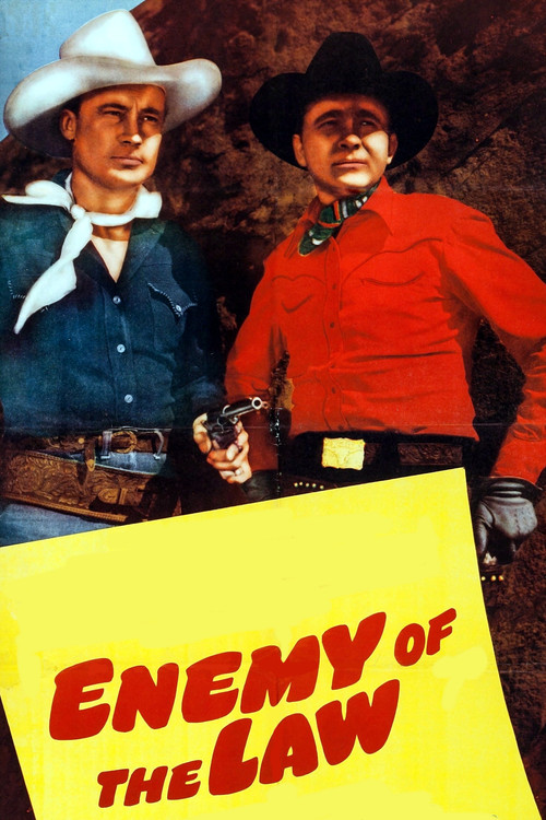 Movie poster for Enemy of the Law (1945)