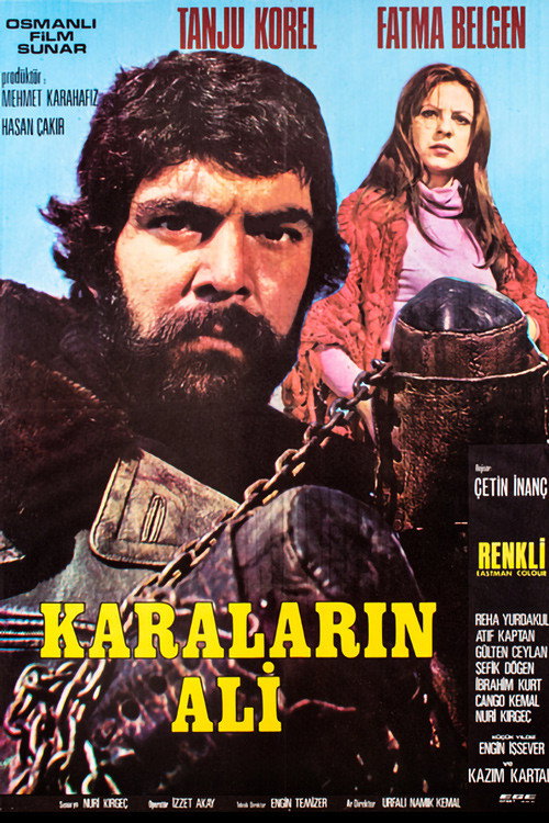 Movie poster for Karaların Ali (1974)