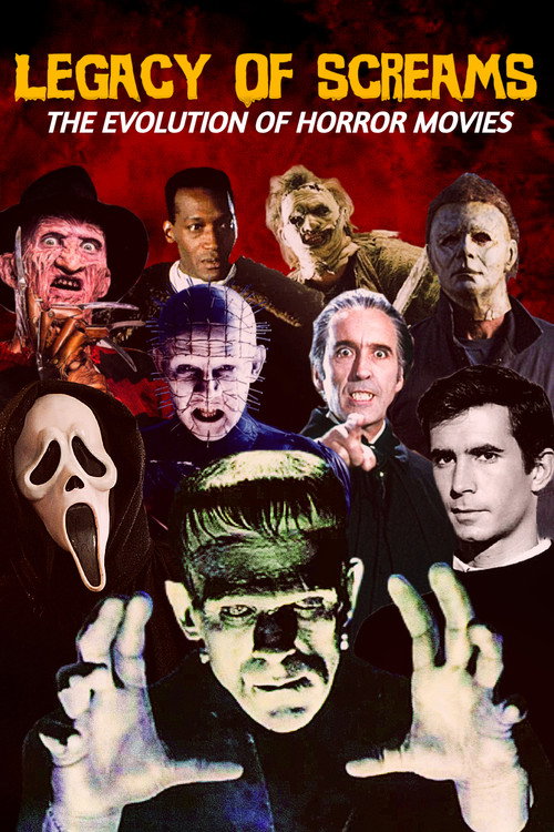Movie poster for Legacy of Screams: The Evolution of Horror Movies (2025)