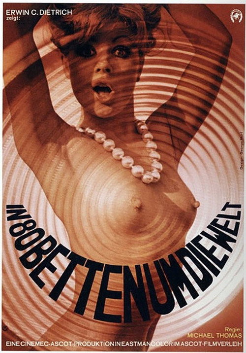 Movie poster for Around the World in 80 Beds (1977)