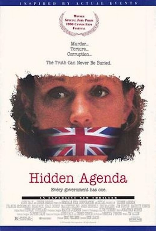 Movie poster for The Making of 'Hidden Agenda' (1990)