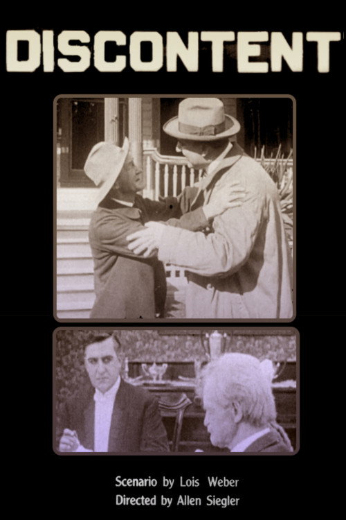 Movie poster for Discontent (1916)