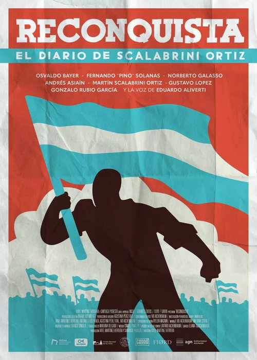 Movie poster for Reconquista: El diario de Scalabrini Ortiz (2025)