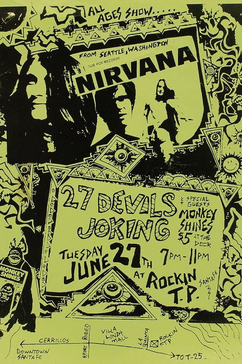 Movie poster for Nirvana: Rockin’ T.P., Santa Fe 1989 (1989)