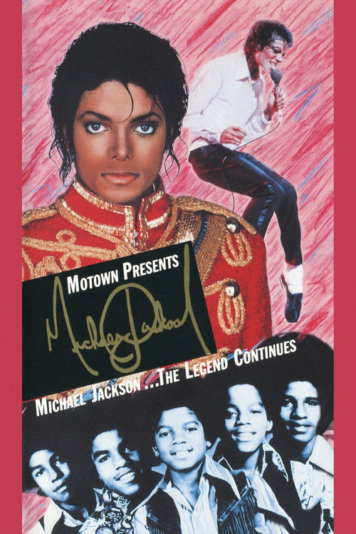 Movie poster for Michael Jackson: The Legend Continues (1988)