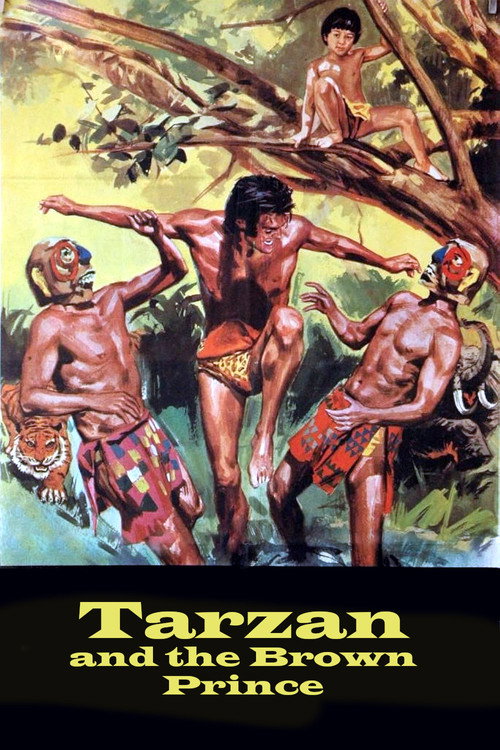 Movie poster for Tarzan and the Brown Prince (1972)
