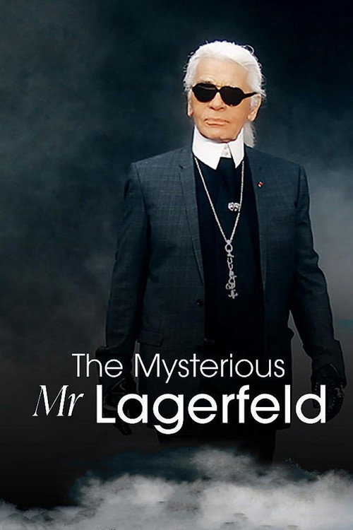 Movie poster for The Mysterious Mr. Lagerfeld (2023)