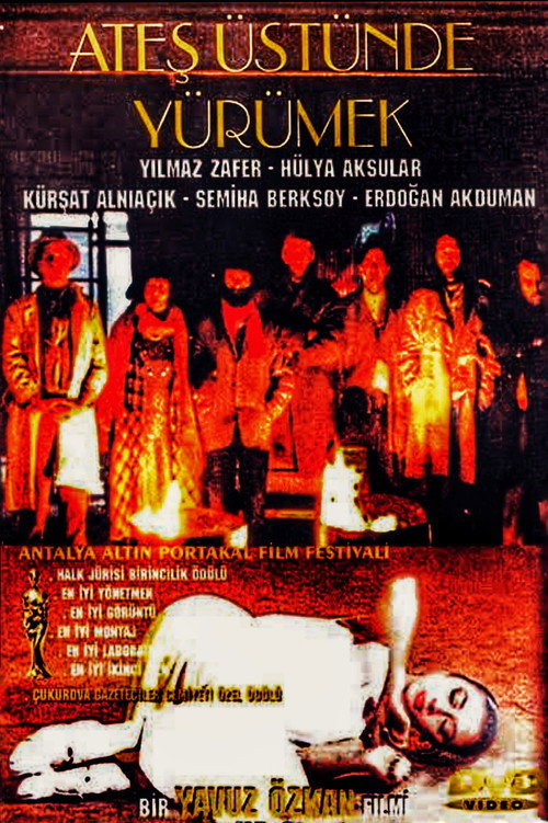 Movie poster for Ateş Üstünde Yürümek (1991)