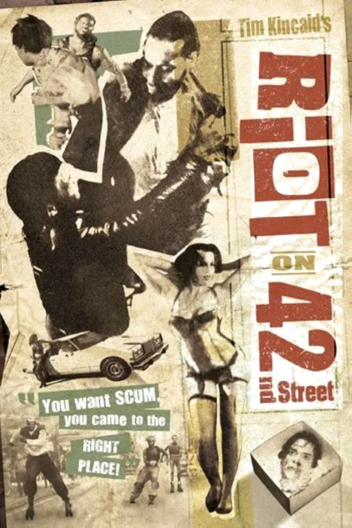 Movie poster for Riot on 42nd St. (1987)