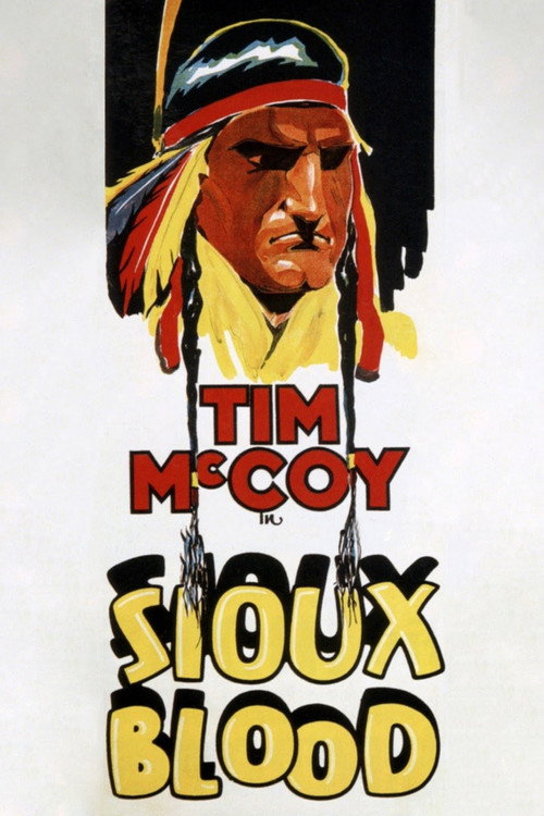 Movie poster for Sioux Blood (1929)