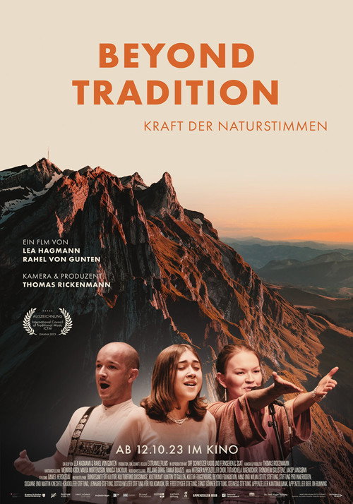 Movie poster for Beyond Tradition – The Power of Yodelling and Yoiking (2023)