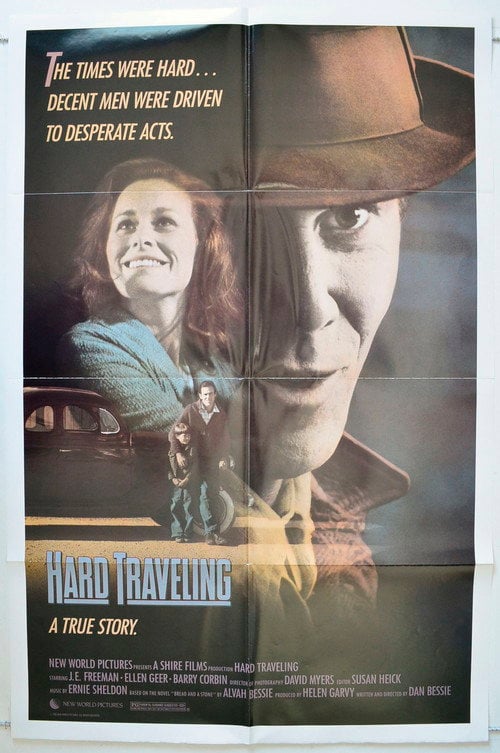 Movie poster for Hard Traveling (1986)