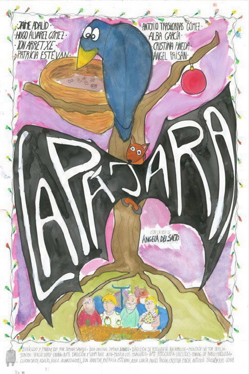 Movie poster for La pájara