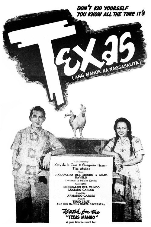 Movie poster for Texas, Ang Manok na Nagsasalita (1952)