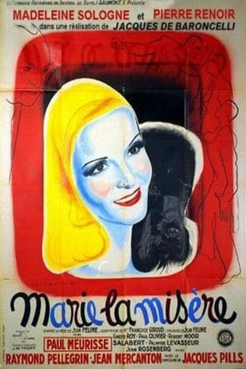 Movie poster for Destitute Mary (1945)