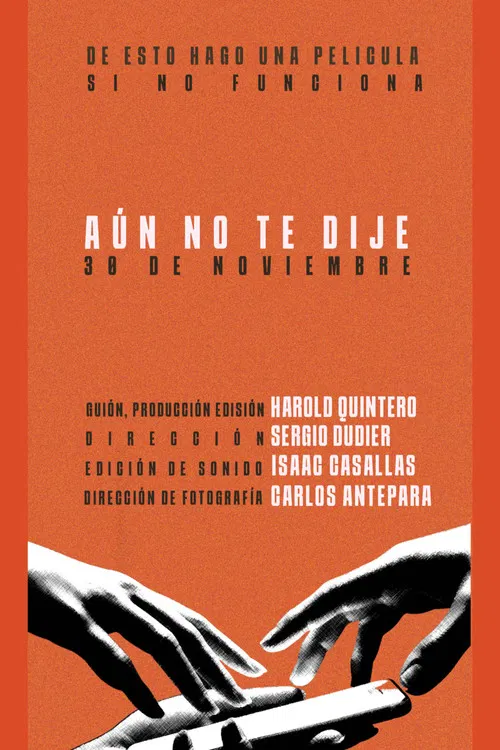 Movie poster for Aún no te dije (2025)