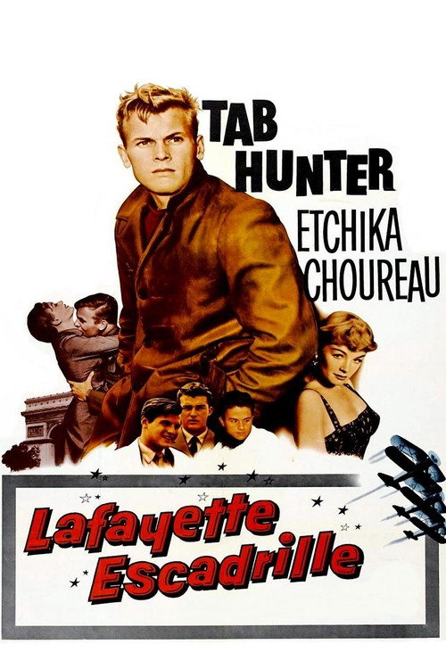 Movie poster for Lafayette Escadrille (1958)