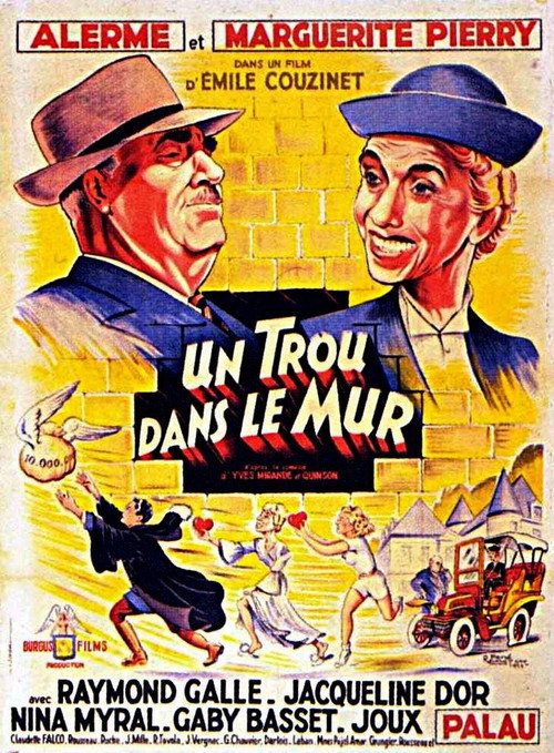 Movie poster for Un trou dans le mur (1950)