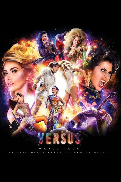 Movie poster for Gloria Trevi & Alejandra Guzmán: Versus World Tour (2017)