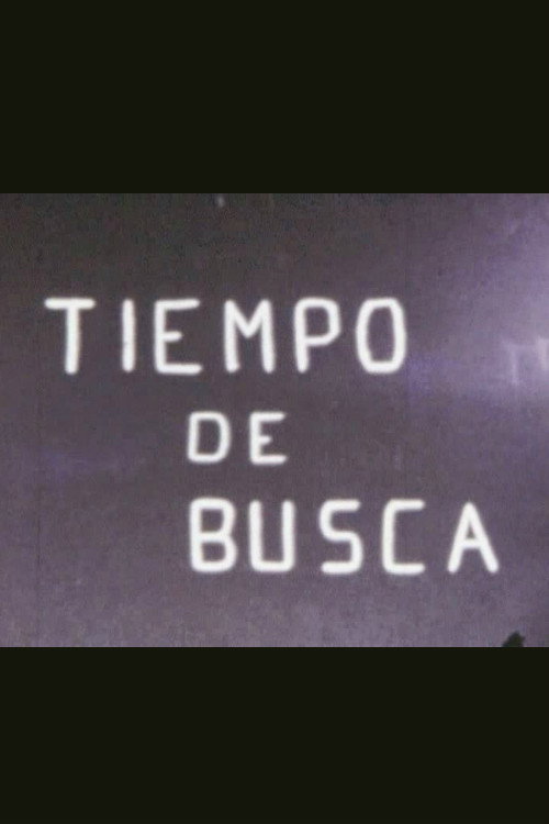 Movie poster for Tiempo de busca (1967)