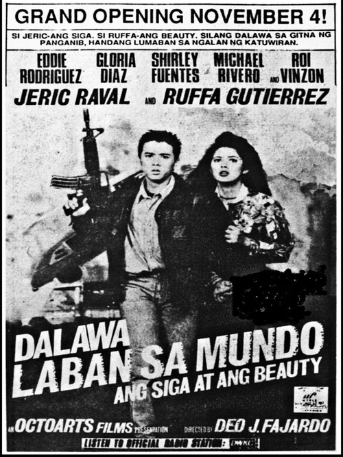 Movie poster for Dalawa Laban Sa Mundo: Ang Siga At Ang Beauty (1993)