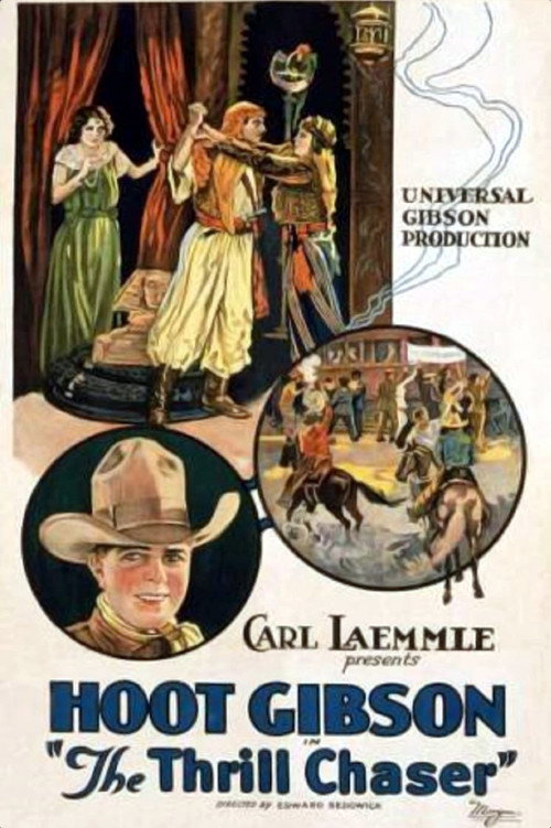 Movie poster for The Thrill Chaser (1923)
