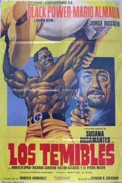 Movie poster for Los temibles (1977)