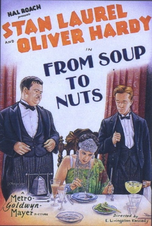 Movie poster for From Soup to Nuts (1928)