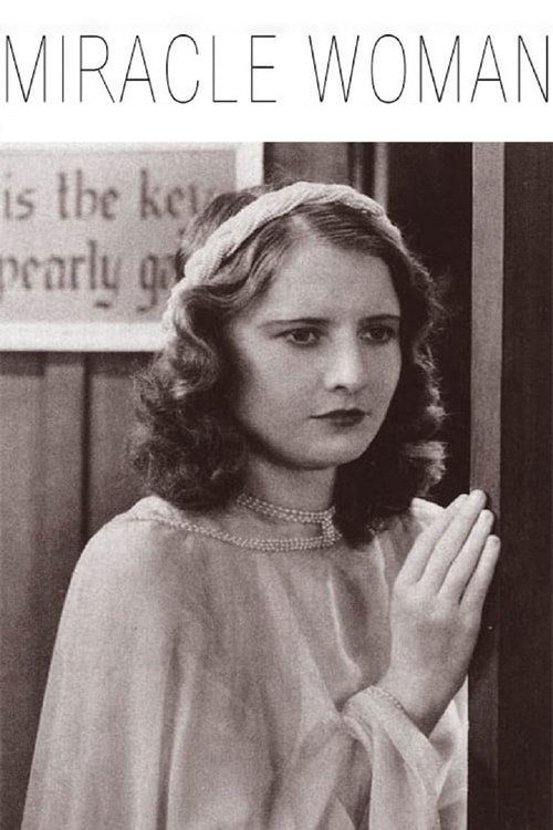 Movie poster for The Miracle Woman (1931)