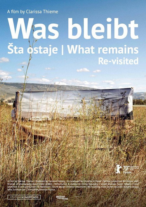 Movie poster for Was bleibt | Šta ostaje | What Remains / Re-visited (2020)